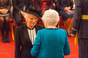 Dame Julie Walters from Billingshurst is made a Dame Commander of the British Empire by Queen Elizabeth II at Buckingham Palace PRESS ASSOCIATION Photo. Picture date: Tuesday November 7, 2017. See PA story ROYAL Investiture. Photo credit should read: Dominic Lipinski/PA Wire